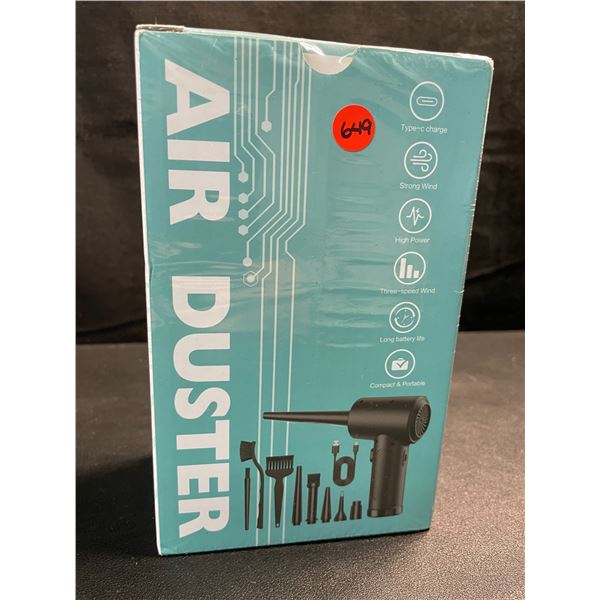 1 High-Power Electric Compressed Air Duster Tool - Type-C Charging - New Sealed