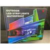 Image 2 : Ailbton 100FT Long Outdoor LED Strip Light Kit - Waterproof w/ Bluetooth App Control/Remote - NEW