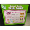 Image 3 : 1 Leap Frog Shapes & Sharing Picnic Basket Toy Set - For Ages 6+ Months - New