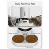 Image 6 : 1 PetLibro Automatic 2/5L Dog or Cat Food Feeder Dispenser - Dual-Bowl; LED Display - BRAND NEW!