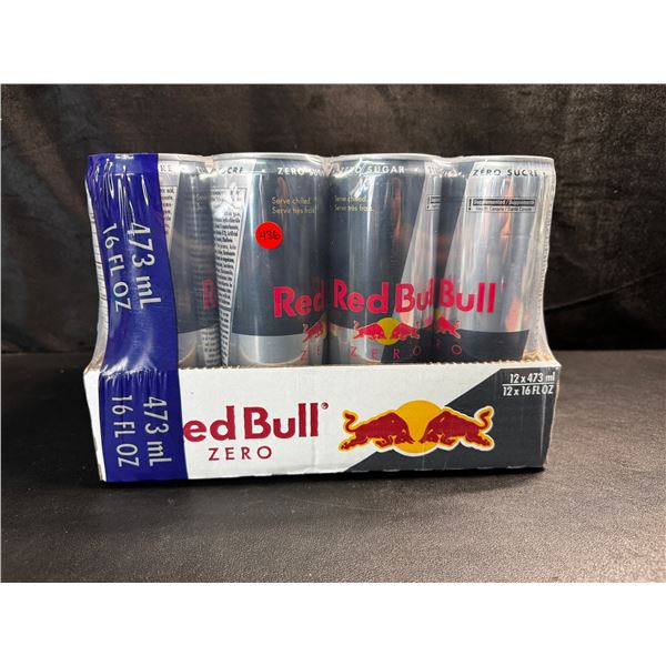 Case of 12x473ml Red Bull Zero Sugar - Exp 25-04-22