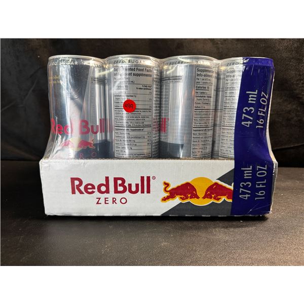 Case of 12x473ml Red Bull Zero Sugar - Exp 25-04-22