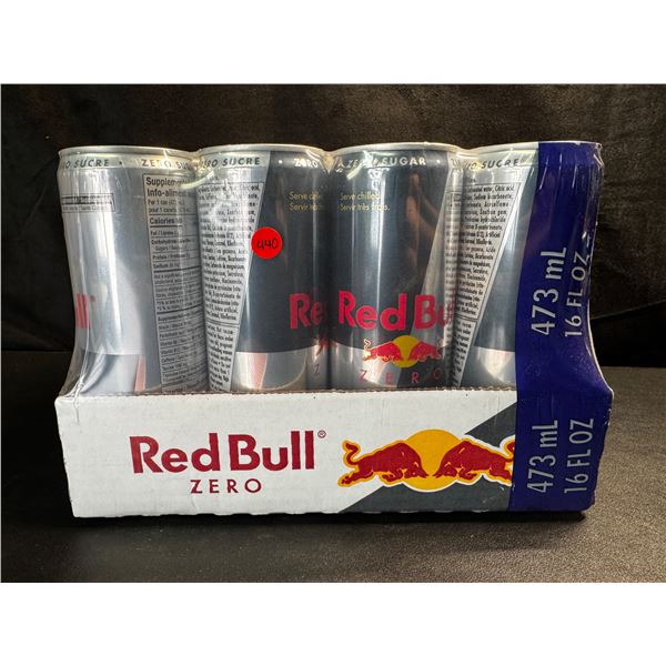 Case of 12x473ml Red Bull Zero Sugar - Exp 25-04-22