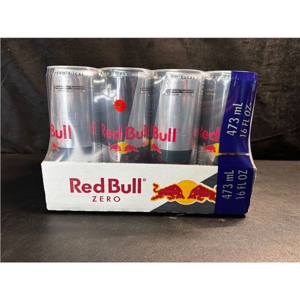 Case of 12x473ml Red Bull Zero Sugar - Exp 25-04-22