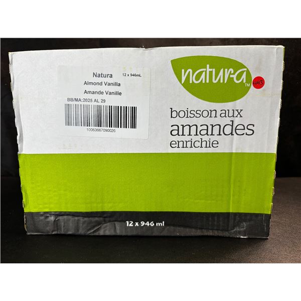 Case of 12x946ml Natural Almond Vanilla Beverage - Exp 25-4-29
