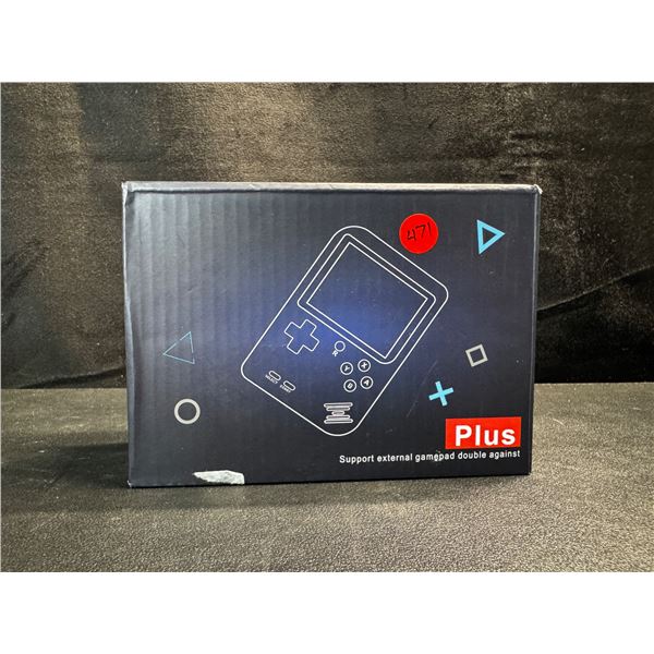 1 Mini Retro Handheld Game Box with 400+ Retro Games - Red - New