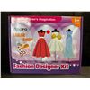 Image 1 : 1 Kids Ages 6+ Fashion Designer Kit with Mini Mannequins and Sewing Kit - New