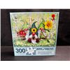 Image 1 : 1 Bits and Pieces Puzzle Authority 300PCS Large Tile Spring Gnomes Puzzle - New