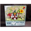 Image 1 : 1 Bits and Pieces Puzzle Authority 300PCS Large Tile Spring Gnomes Puzzle - New