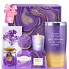 Image 1 : 1 Best Wishes Self Care Lavender Relaxation Spa Set - New
