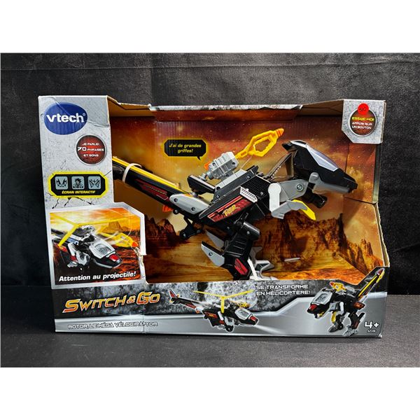 1 Vtech Switch&Go Transforming Velociraptor Racer Toy - New