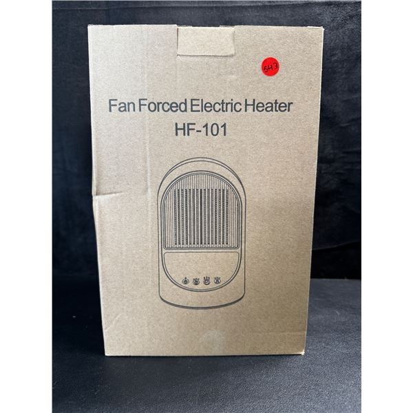 1 Fan Forced Electric Room Heater - New