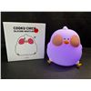 Image 1 : 1 RGBW Rechargeable Cooku Chick Silicone Nightlight - New