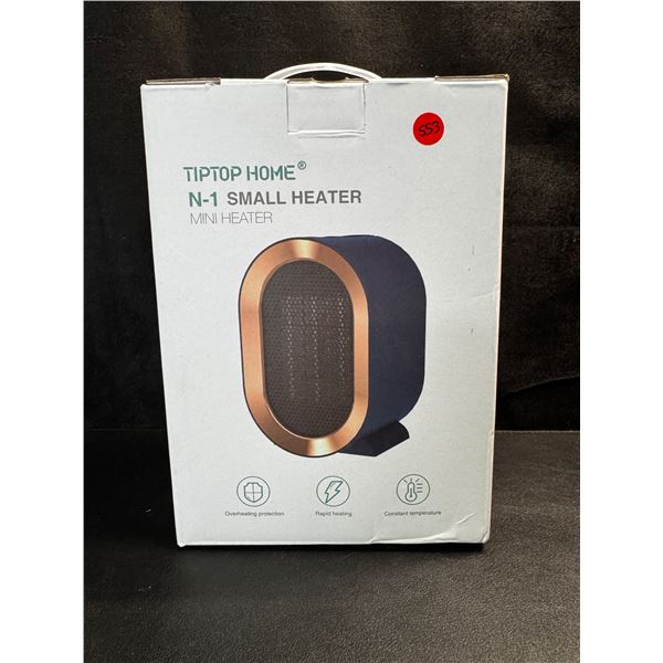 1 Tiptop Home N-1 Small Electric Heater - White - New