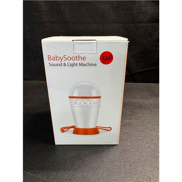 1 Baby Soothe Sound and Light Machine - New