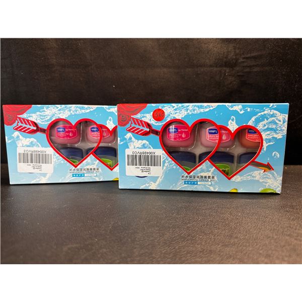 2 8-Packs of Assorted Flavour Lip Balm Sets - New