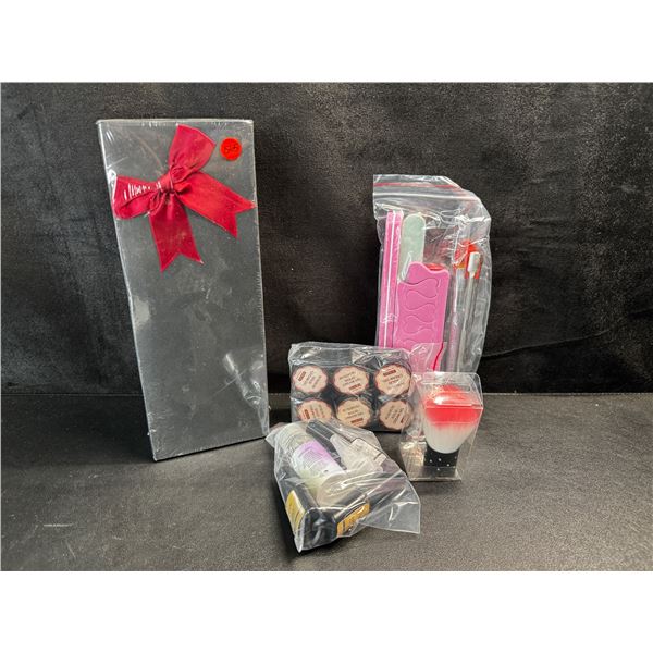 1 Set of UV LED Gel Polishes Files and Accessories - New