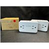 Image 1 : 1 2-Pack of Wall Outlets with USB A and USB C - New
