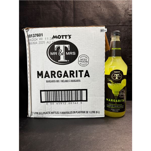 1 Case of 6-1L Bottles of Motts Margarita Mix - New