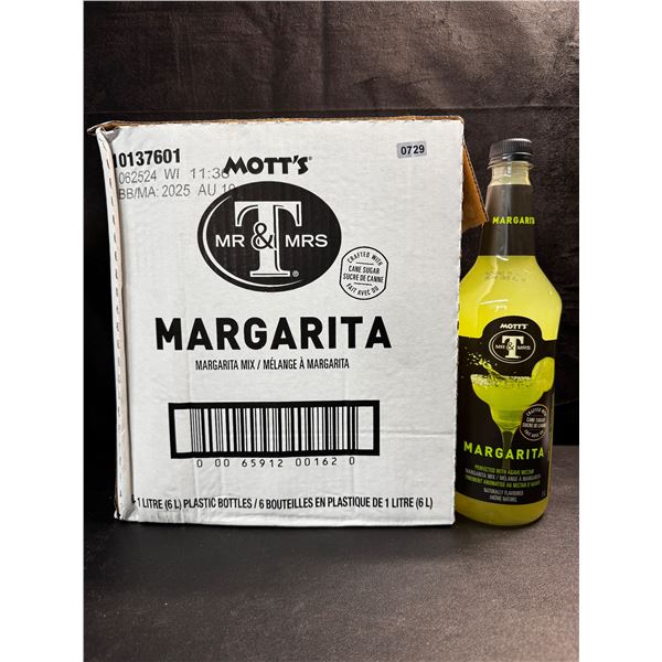 1 Case of 6-1L Bottles of Motts Margarita Mix - New