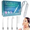 Image 1 : 1 Portable High Frequency Beauty Facial Skin Care Wand/Device (Model: LZ-006A) - New Sealed