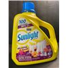 Image 1 : 1 Large Jug of Sunlight Morning Fresh Liquid Laundry Detergent - 4.0L/100 Loads - New