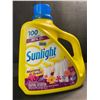 Image 1 : 1 Large Jug of Sunlight Morning Fresh Liquid Laundry Detergent - 4.0L/100 Loads - New
