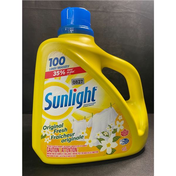 1 Large Jug of Sunlight Original Fresh Liquid Laundry Detergent - 4.0L (100 Loads) - New