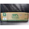 Image 5 : 1 Box of 100% Compostable paper Bags - 120 Bags - New