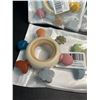 Image 3 : 3 Packs of Teething Toys/Silicone Teething Rings for Babies - 2 Per Pack - New