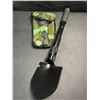 Image 3 : 2 Folding Camping Shovels/Multifunction Swiss Army Shovels - 16" Assembled Size/5" Folded Size - New