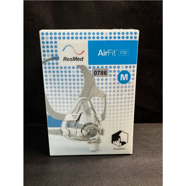 1 ResMed AirFit F20 CPAP Mask Size M - New