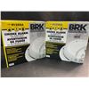 Image 1 : 2 BRK 9120BA Hardwired Smoke Alarms with Battery Backup - Brand New!
