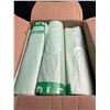 Image 3 : 1 Box of EcoSafe 48"x60" Large Certified Compostable Bags for 64 Gallon Green Bins; Box of 60pcs - N