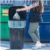 Image 6 : 1 Box of EcoSafe 48"x60" Large Certified Compostable Bags for 64 Gallon Green Bins; Box of 60pcs - N