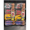 Image 1 : 2 Packs of Assorted Chocolate Bars/Candy - 16 Per Pack - Twix - Mars - Snickers - M&M's - New