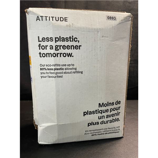 1 Box of Attitude Liquid Laundry Detergent - Citrus Zest - 4L (160 Loads) - New Sealed