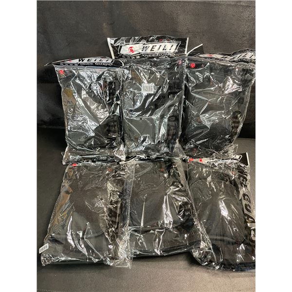 6 Packs of Knee Guards for Sports/Volleyball - New