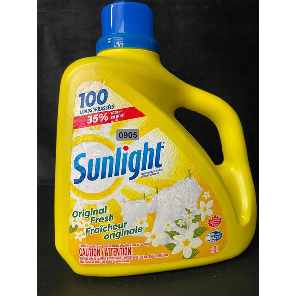 1 Large Jug of Sunlight Original Fresh Liquid Laundry Detergent - 4.0L (100 Loads) - Brand New