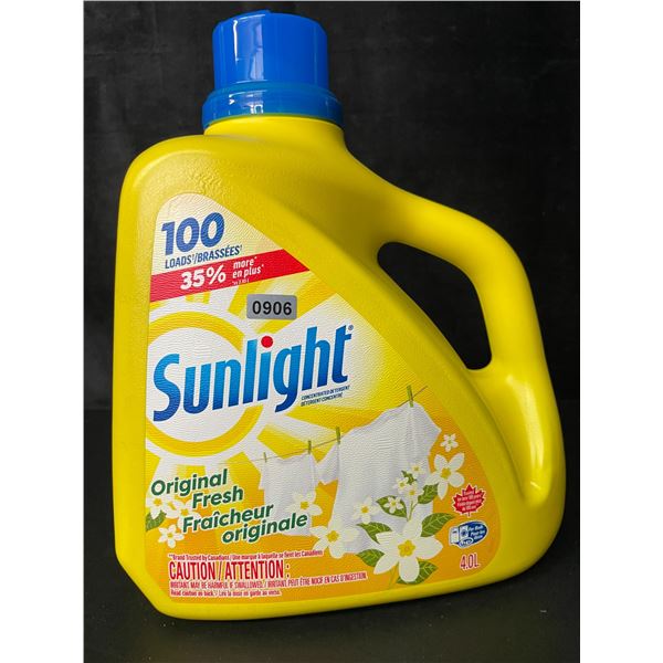 1 Large Jug of Sunlight Original Fresh Liquid Laundry Detergent - 4.0L (100 Loads) - Brand New