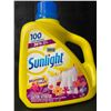 Image 1 : 1 Large Jug of Sunlight Morning Fresh Liquid Laundry Detergent - 4.0L (100 Loads) - New