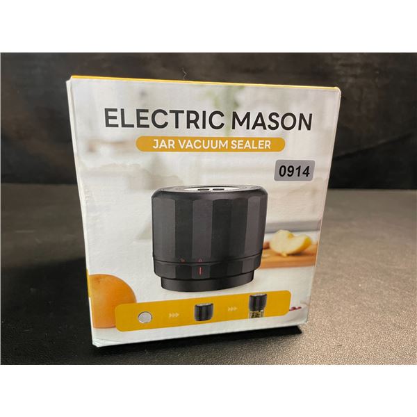 1 Electric Mason Jar Vacuum Sealer - New