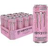 Image 1 : 1 Case of Monster Energy Drinks - Ultra Strawberry Dreams - 12 x 473ml Cans - (BB: JA 2026)