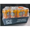 Image 2 : 1 Case of Sparkling Ice Caffeine Orange Passionfruit Sparkling Waters - 12 x 473ml Cans (BB: APR 25)