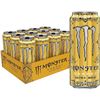 Image 1 : 1 Case of Monster Energy Drinks - Ultra Gold - 12 x 473ml Cans - (BB: MA 11/26)