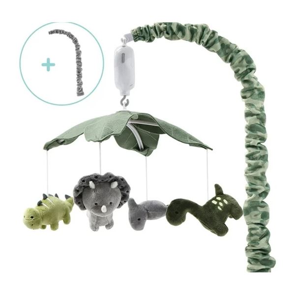 1 ThePeanutShell Musical Crib Mobile for Babies - Digital Music Box Plays Up To 12 Sounds - New