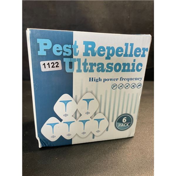 Box of Ultrasonic Pest Repellers - 6PCS - Wall/Plug-In Design - New