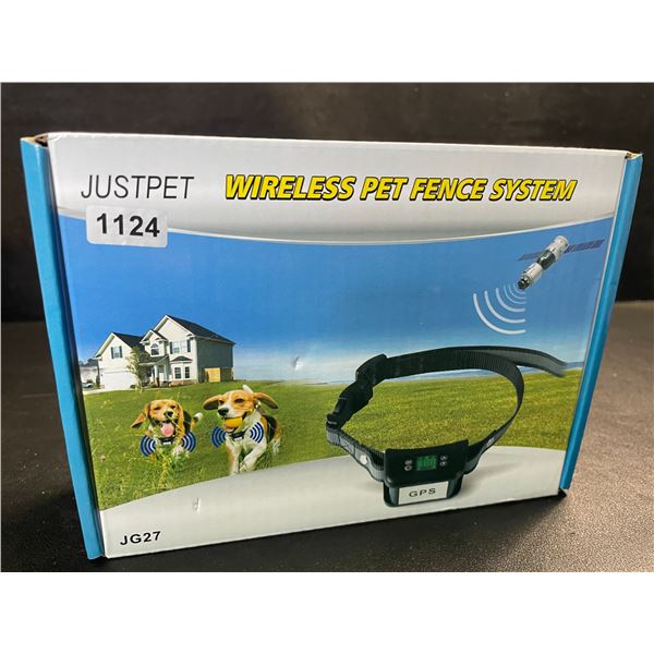 1 JustPet Wireless Pet Fence System (Model: JG27) - Brand New