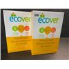 Image 1 : 2 Boxes of Ecover Natural Plant-Based Dishwasher Powder - Citrus - 1.36kg - New Sealed