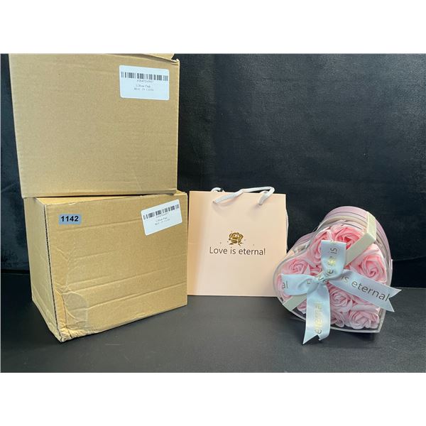 2 Love Is Eternal Rose Gift Sets - Pink - Brand New